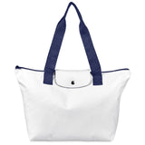 Pre-Production Sample Hoppla Rosebank Polyester Roll-Up Tote Bag NAVY