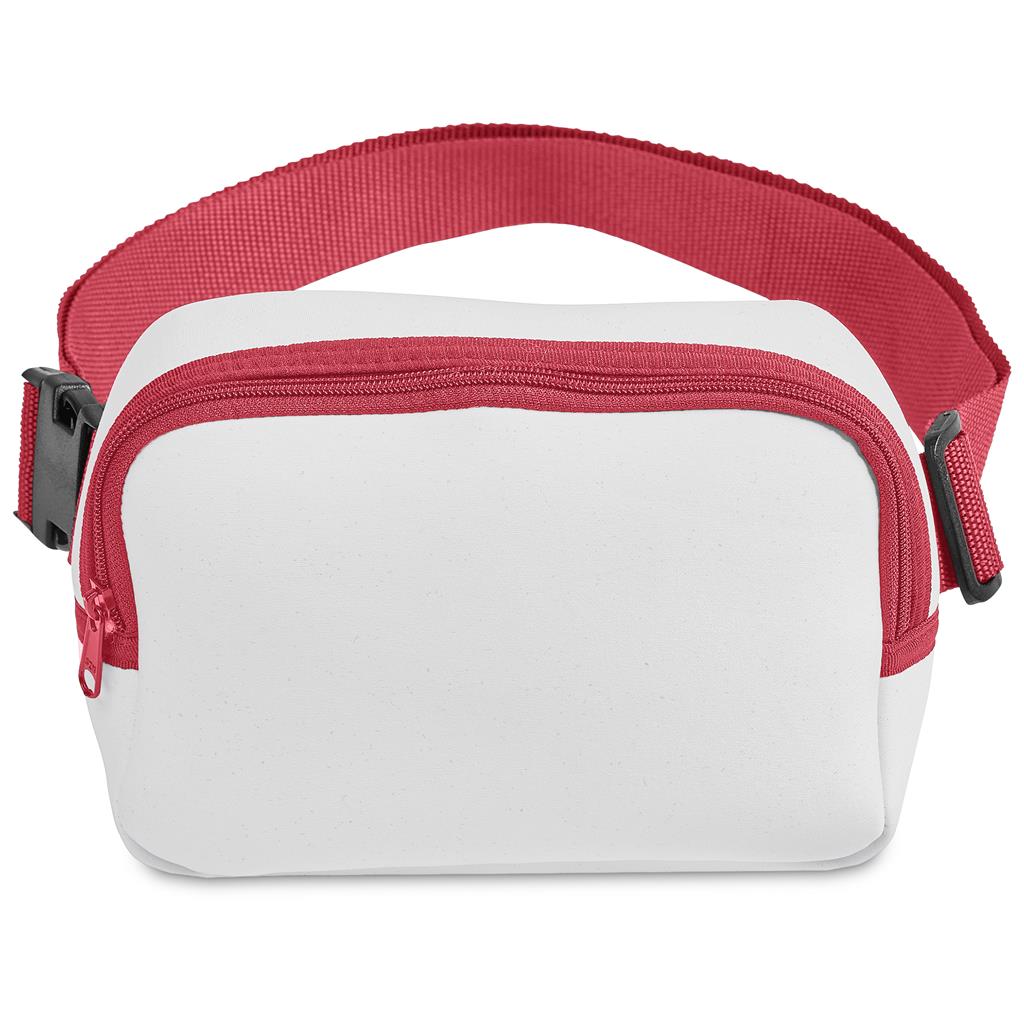 Pre-Production Sample Hoppla Lula Neoprene Waist Bag RED
