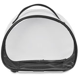 Pre-Production Sample Hoppla Aloe Toiletry Bag With PVC Front Window BLACK