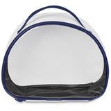 Pre-Production Sample Hoppla Aloe Toiletry Bag With PVC Front Window NAVY