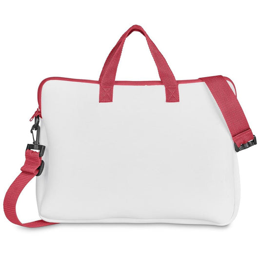 Pre-Production Sample Hoppla Neoprene 15.6-inch Nimbus Laptop Sleeve With Strap RED
