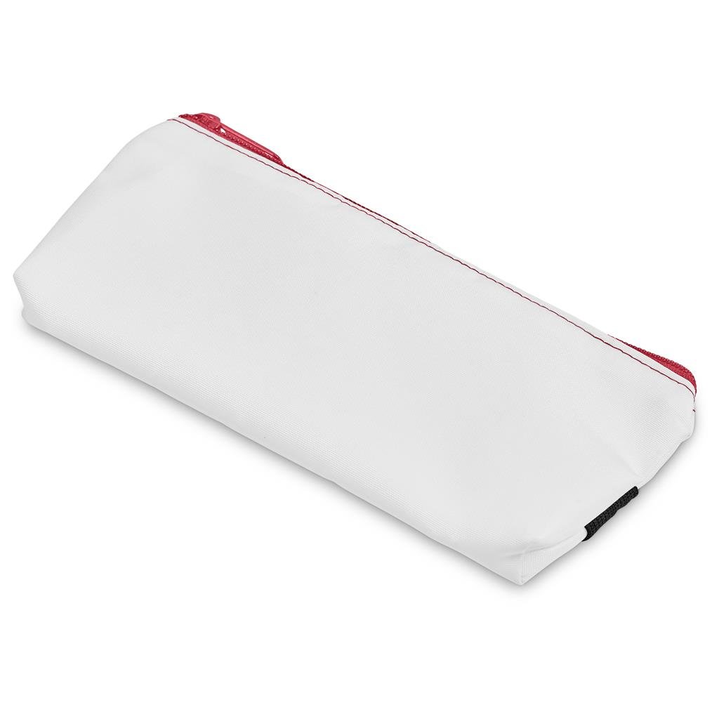 Pre-Production Sample Hoppla Scribbler Polyester Large Pencil Case To Fit An A5 Notebook RED