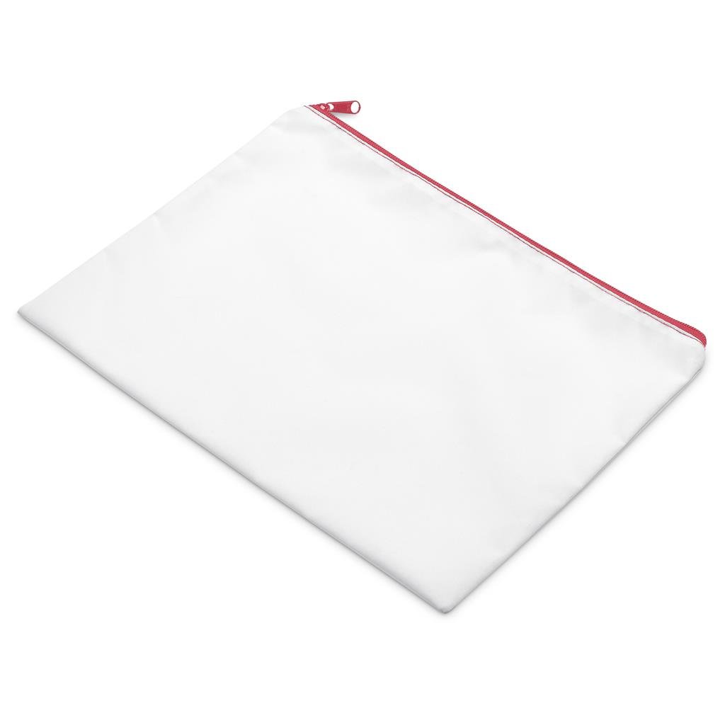 Pre-Production Sample Hoppla Clifton A4 Document Bag RED