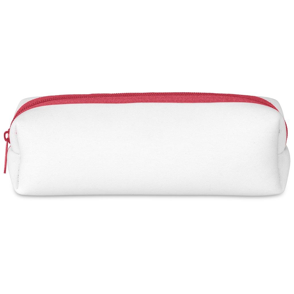 Pre-Production Sample Hoppla Neoprene Doodle Pencil Case RED
