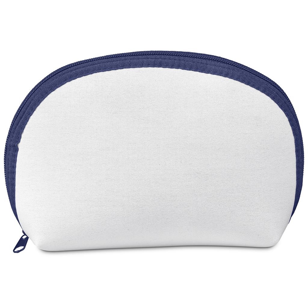 Pre-Production Sample Hoppla Isabella Neoprene Mini Cosmetic Bag NAVY