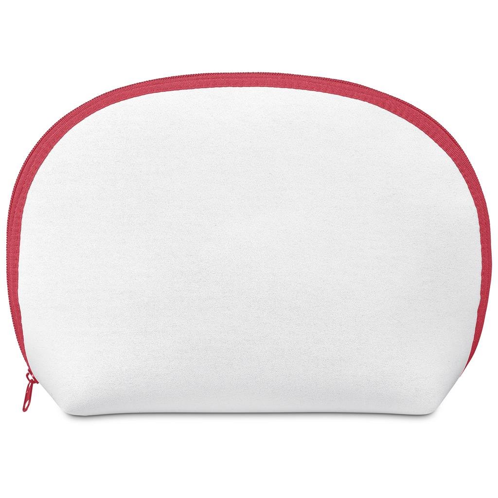 Pre-Production Sample Hoppla Isabella Neoprene Maxi Cosmetic Bag RED