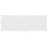 Ovation Sublimated Gazebo 4.5m X 3m - Short Side Half-Wall (Excludes Hardware)