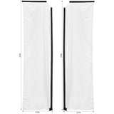 Legend 3m Sublimated Telescopic Double-Sided Flying Banner Skin (Excludes Hardware)