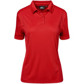 Ladies Hydro Golf Shirt RED