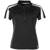 Ladies Horizon Golf Shirt - Black BLACK