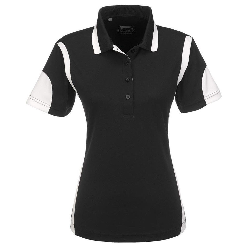 Ladies Genesis Golf Shirt - Black BLACK