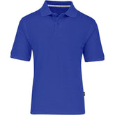 Mens Crest Golf Shirt BLUE