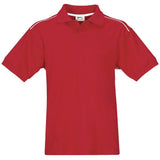 Mens Backhand Golf Shirt - Red RED