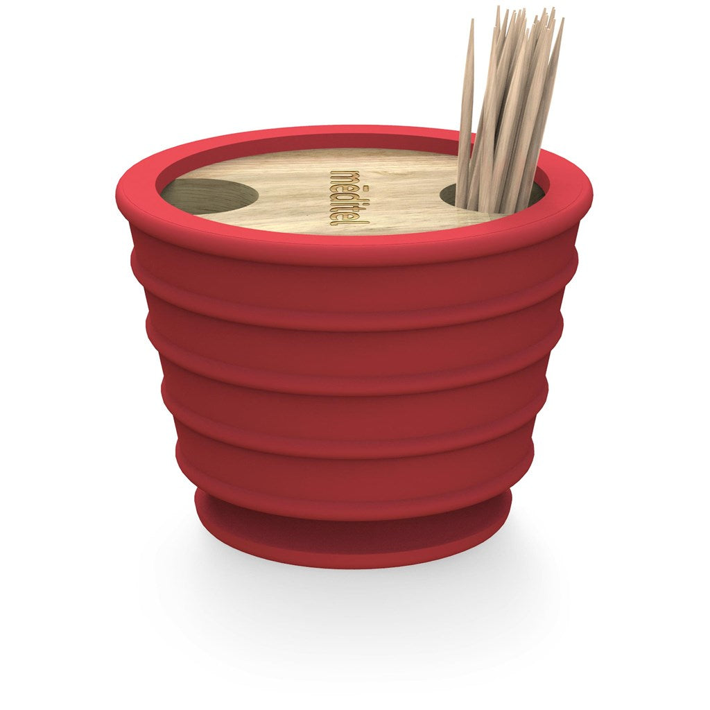 Andy Cartwright Toothpick Holder & Dispenser RED