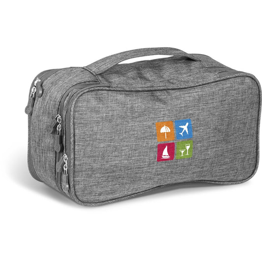 Santa Monica Deluxe Toiletry Bag GREY