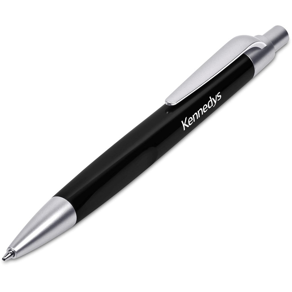 Altitude Regent Recycled Plastic Ball Pen BLACK
