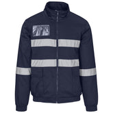 Foundation Hi-Viz Padded Jacket NAVY