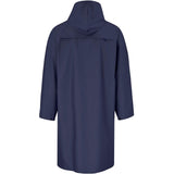 Light Duty Storm Rubberised Polyester/PVC Raincoat - Navy