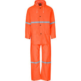 Light Duty Tornado Hi-Viz Reflective Rubberised Rainsuit - Yellow