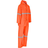 Light Duty Tornado Hi-Viz Reflective Rubberised Rainsuit - Yellow