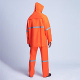 Light Duty Tornado Hi-Viz Reflective Rubberised Rainsuit - Yellow