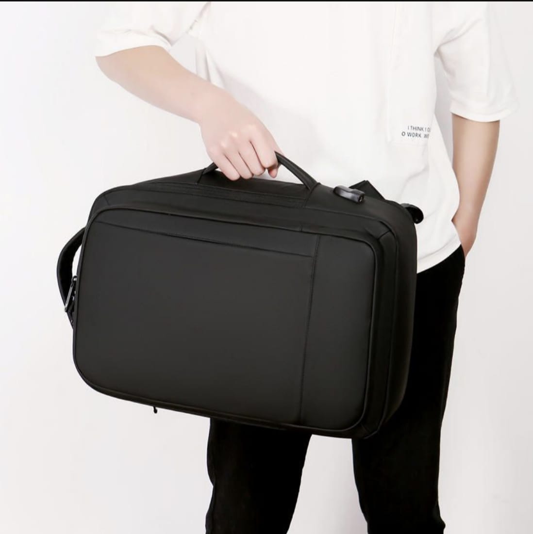 FocusBags 15.6inch Laptop USB Charging Travelling Waterproof Backpack