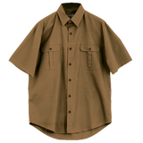 Plain Bush Shirt Mens