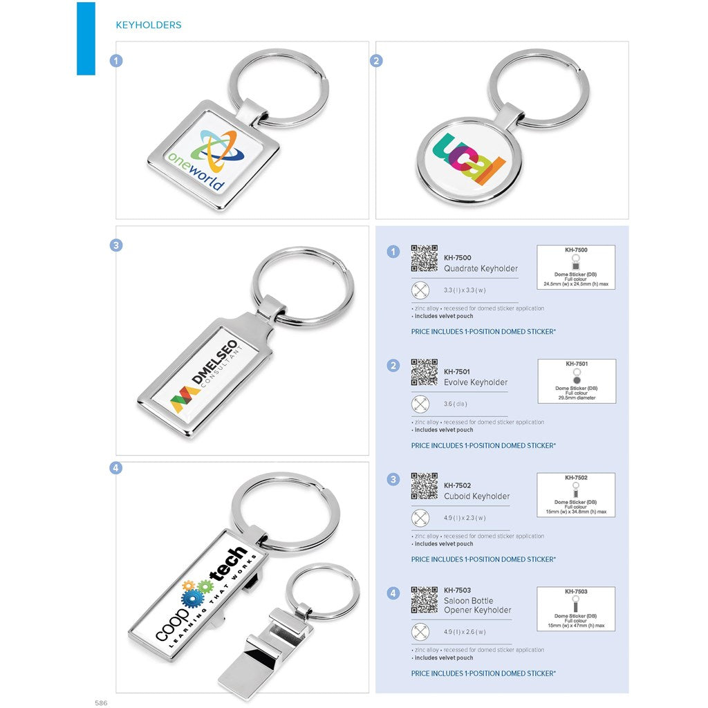 Altitude Saloon Dome Bottle Opener Keyholder