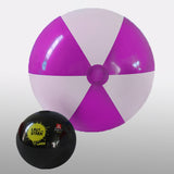 1.2m Beach Balls –. Purple & White