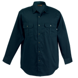 Longsleeve Bush Shirt Mens Navy