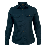 Longsleeve Bush Shirt Ladies Navy