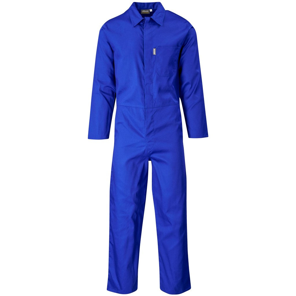 Safety Polycotton Boiler Suit ROYAL BLUE