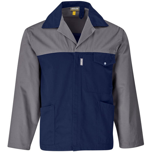 Site Premium Two-Tone Polycotton Jacket GREY
