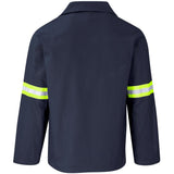 Artisan Premium 100% Cotton Jacket - Reflective Arms - Yellow Tape