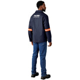 Artisan Premium 100% Cotton Jacket - Reflective Arms - Orange Tape