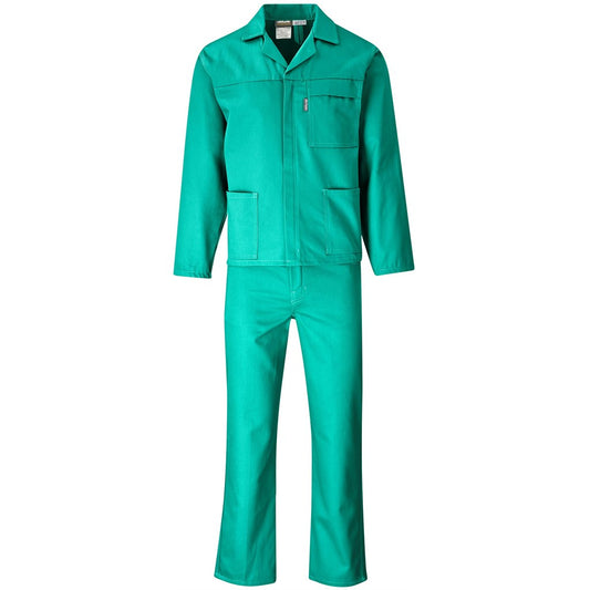D59 Flame Retardant 100% Cotton Conti Suit GREEN