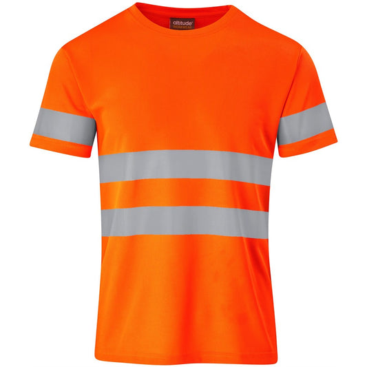 Construction Hi-Viz Reflective T-Shirt ORANGE