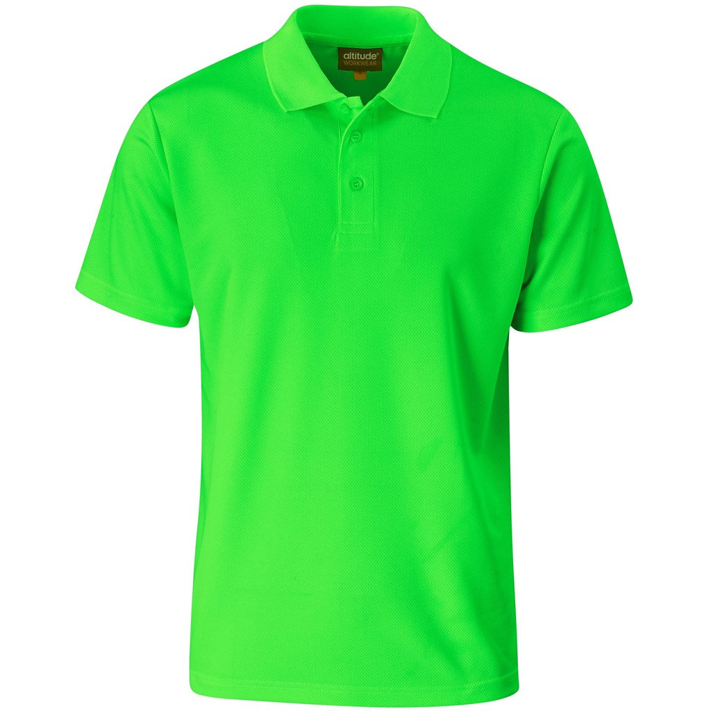 Sector Hi-Viz Golf Shirt LIME
