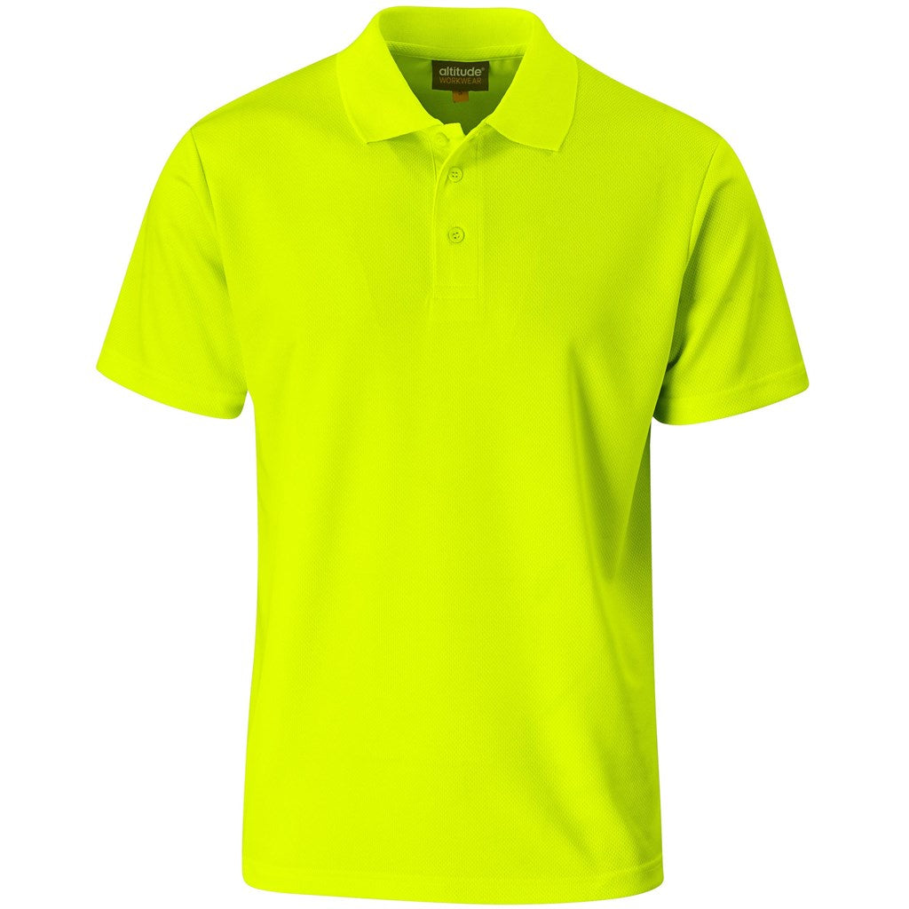 Sector Hi-Viz Golf Shirt YELLOW