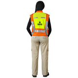 Metro Two-Tone Hi-Viz Reflective Zip-Off Jacket