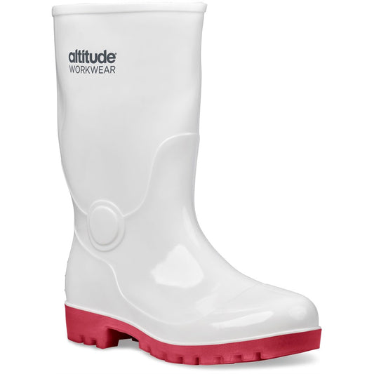 Hygiene Gumboot Non Steel Toe Cap WHITE
