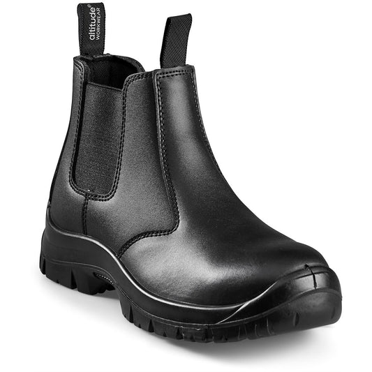Craftsman Chelsea Boot Steel Toe Cap BLACK