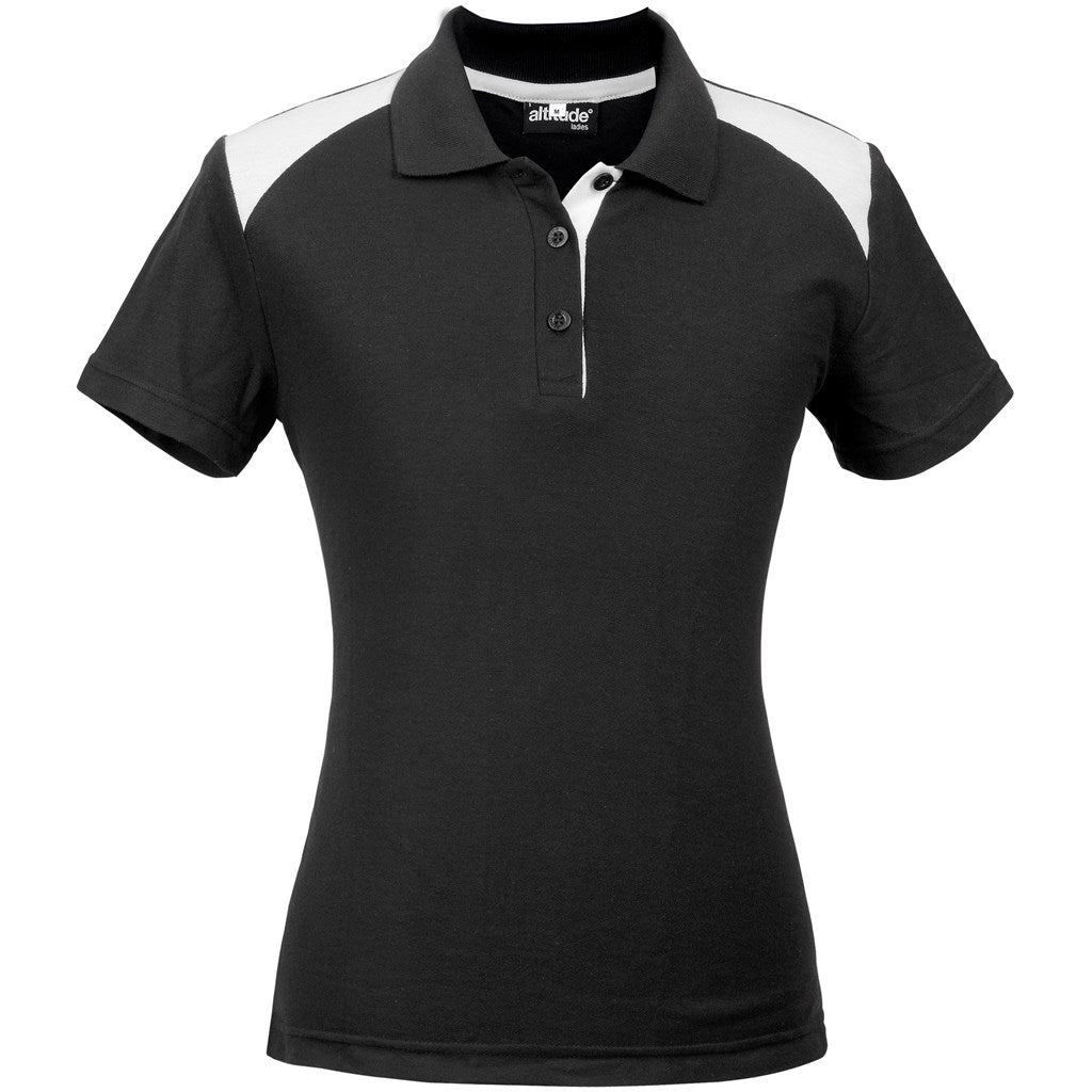 Ladies Apex Golf Shirt BLACK