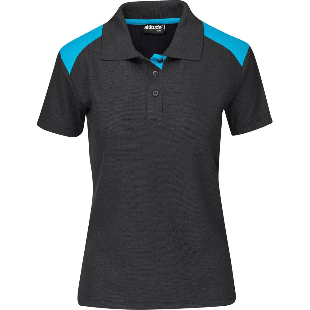 Ladies Apex Golf Shirt CYAN
