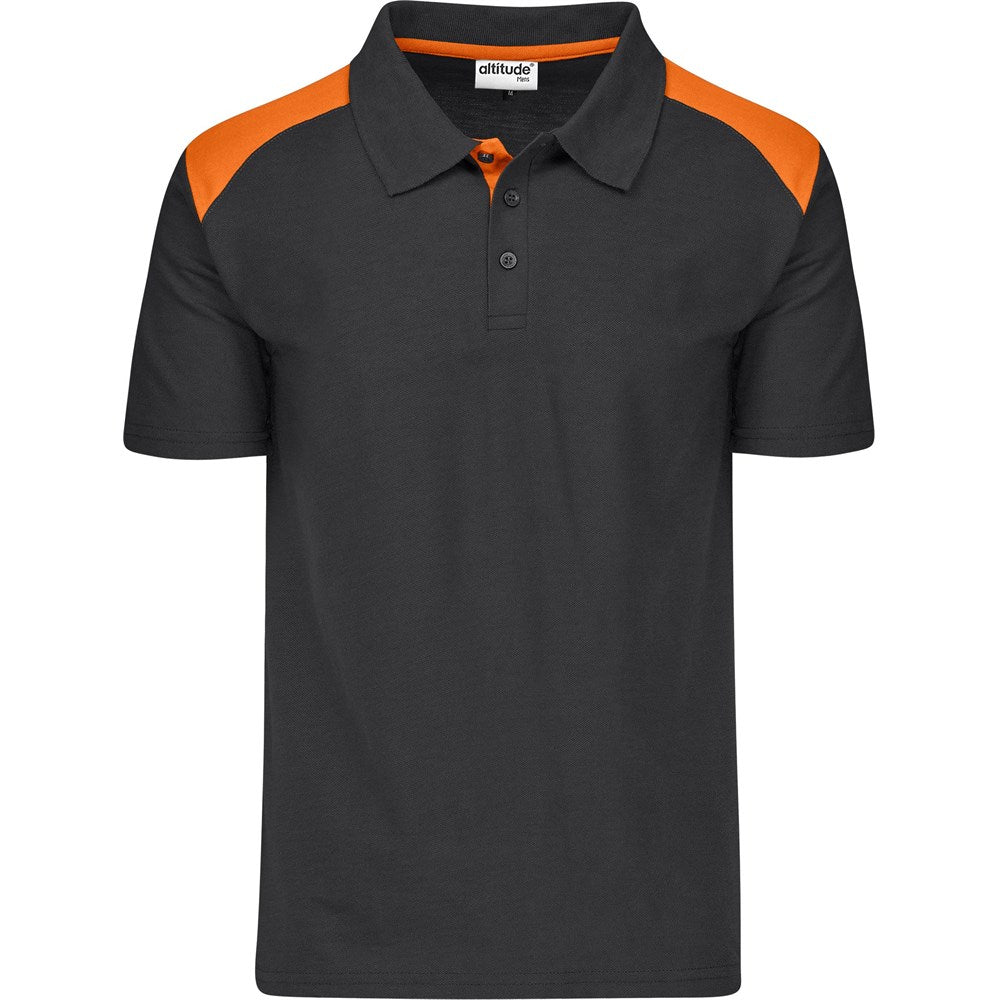 Mens Apex Golf Shirt ORANGE