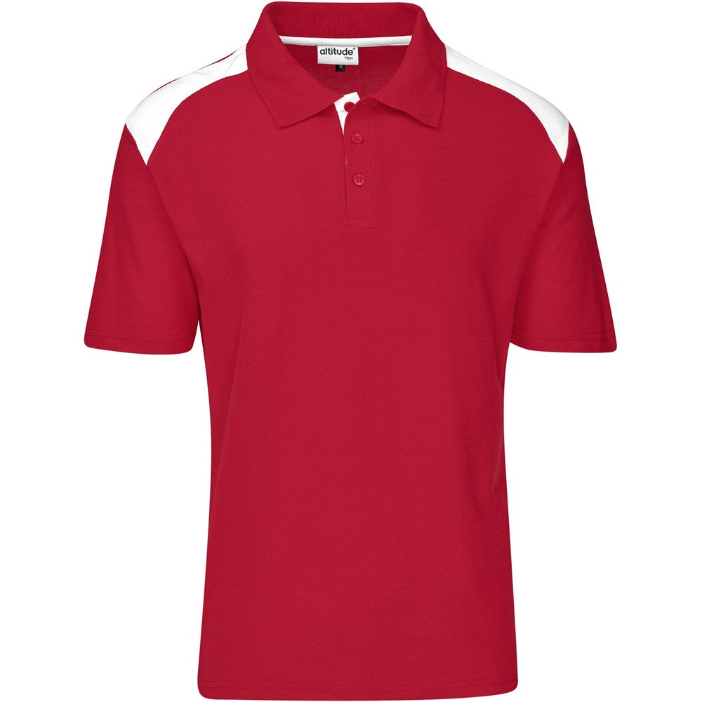 Mens Apex Golf Shirt RED