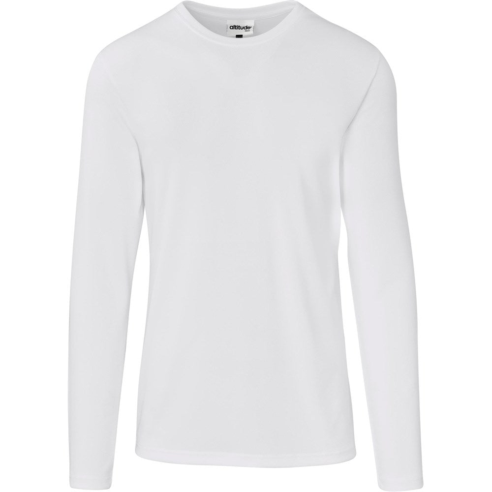 Mens Long Sleeve All Star T-Shirt WHITE