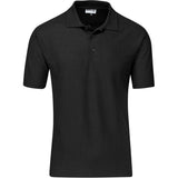Kids Basic Pique Golf Shirt BLACK