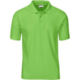 Kids Basic Pique Golf Shirt LIME