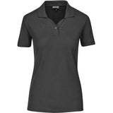 Ladies Basic Pique Golf Shirt CHARCOAL